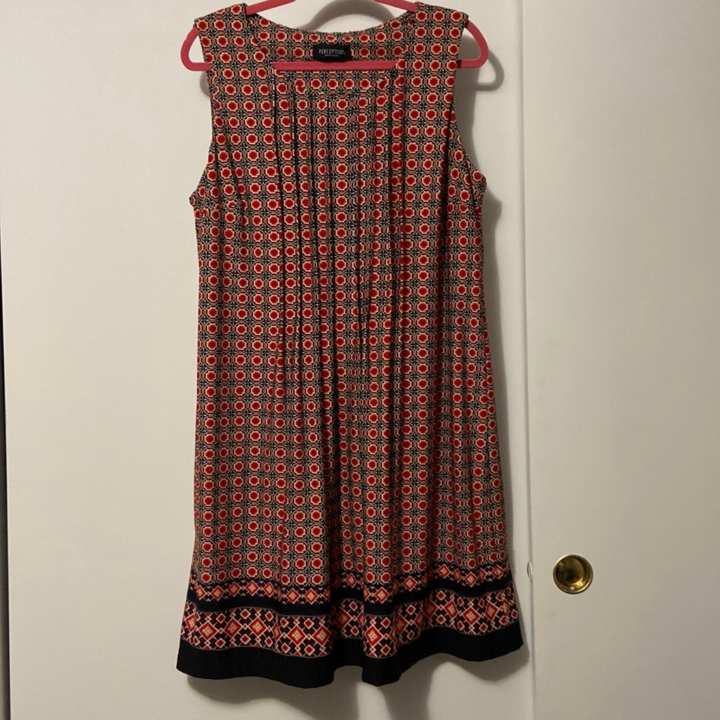 Perceptions Patterned Dress